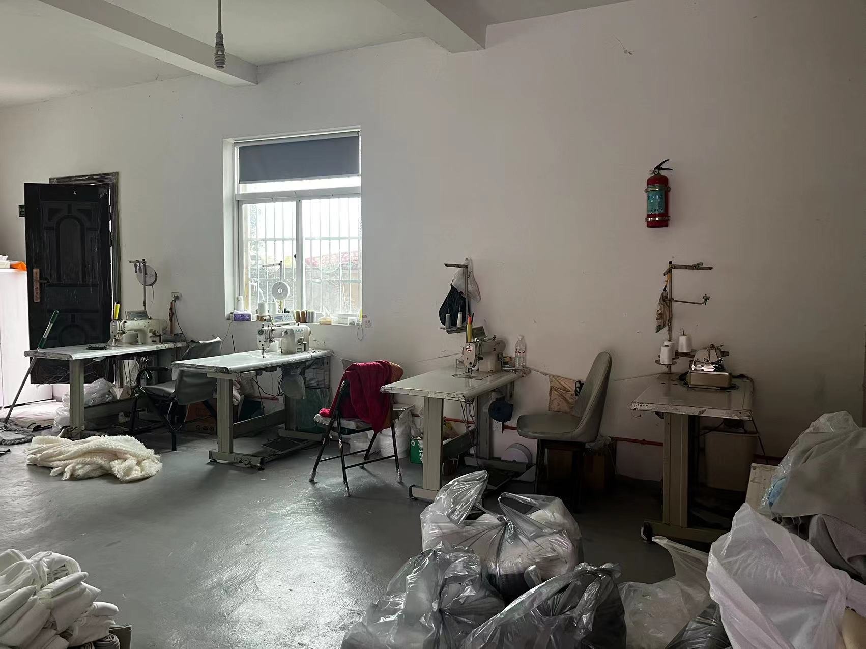 杭州地区处理窗帘生产线整条，详见图