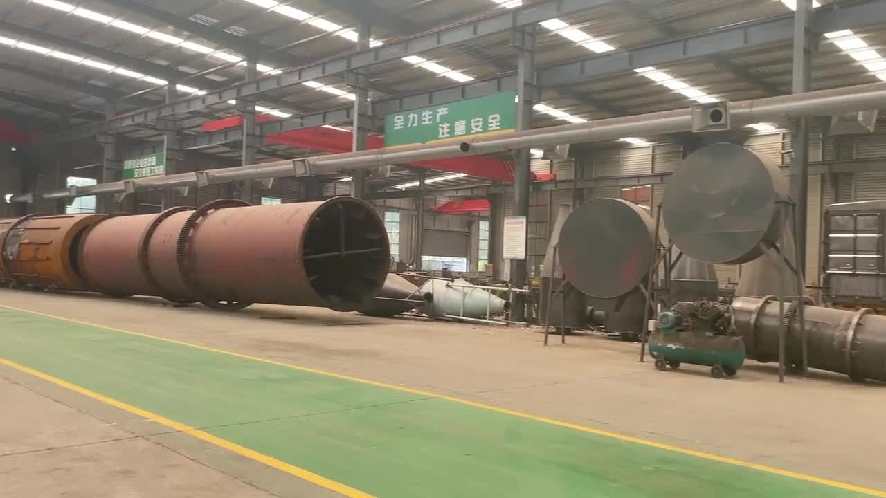 二手鋸末滾筒烘干機(jī) 木屑刮板回轉(zhuǎn)式烘干秸稈干燥設(shè)備 傳導(dǎo)式加熱