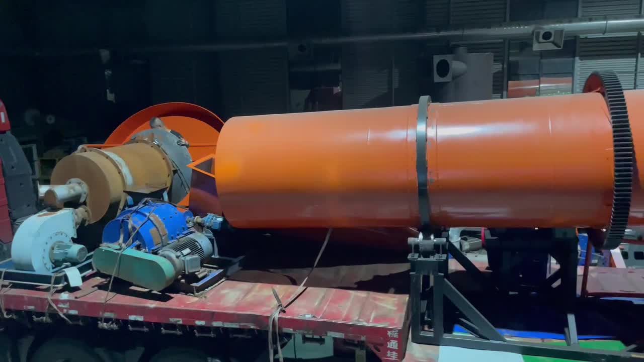 二手鋸末滾筒烘干機(jī) 木屑刮板回轉(zhuǎn)式烘干秸稈干燥設(shè)備 傳導(dǎo)式加熱