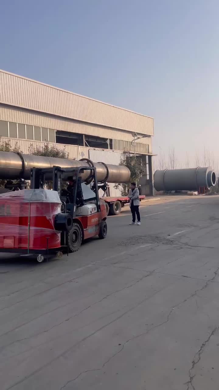 二手砂石滾筒烘干機 焦炭礦粉全自動烘干碳渣干燥設備 規格可選