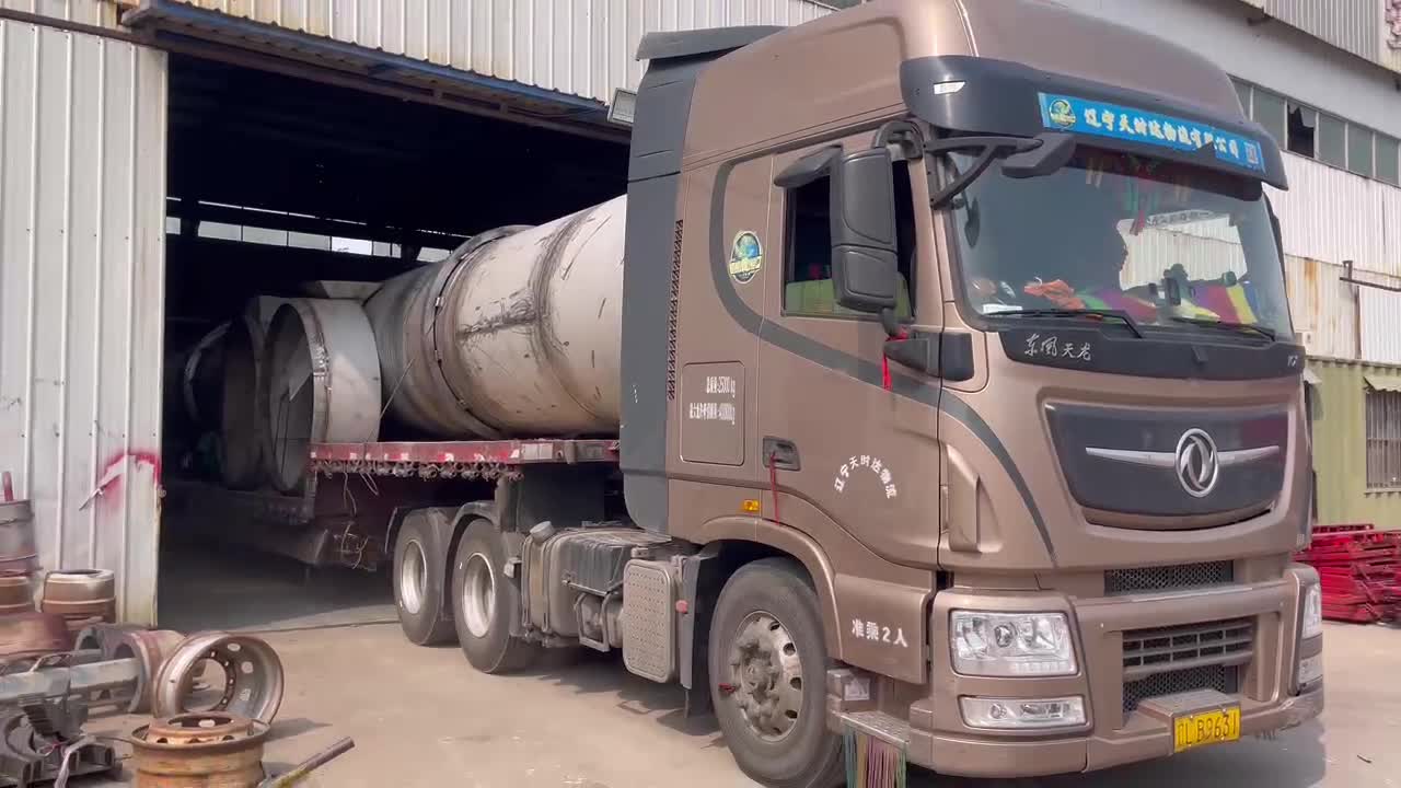 二手河沙滾筒烘干機 煤泥焦炭內熱式烘干污泥干燥設備 傳導式加熱