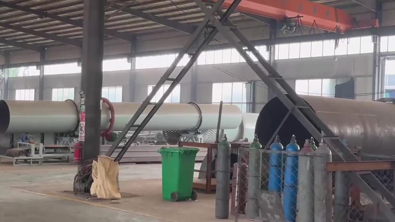 二手沙子滾筒烘干機 焦炭污泥內熱式烘干礦渣干燥設備 傳導式加熱
