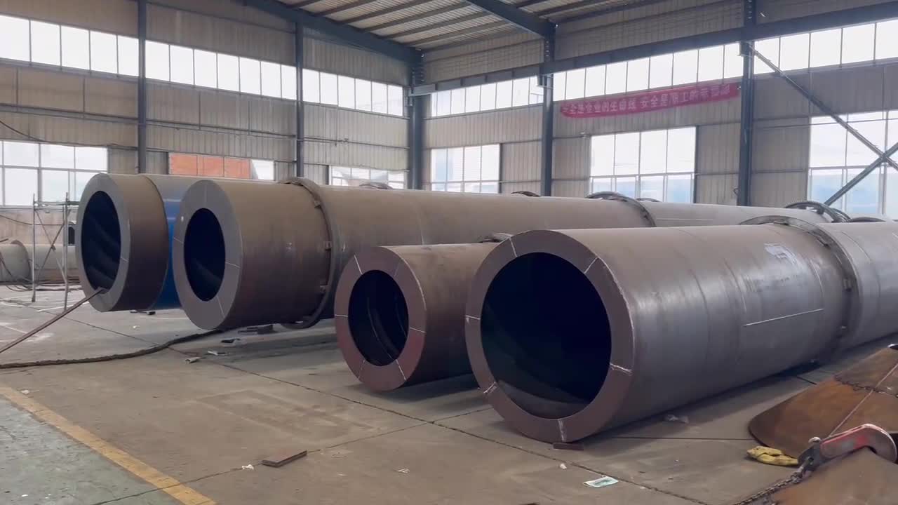 二手礦渣滾筒烘干機 焦炭砂石回轉式烘干煤泥干燥設備 實體貨源
