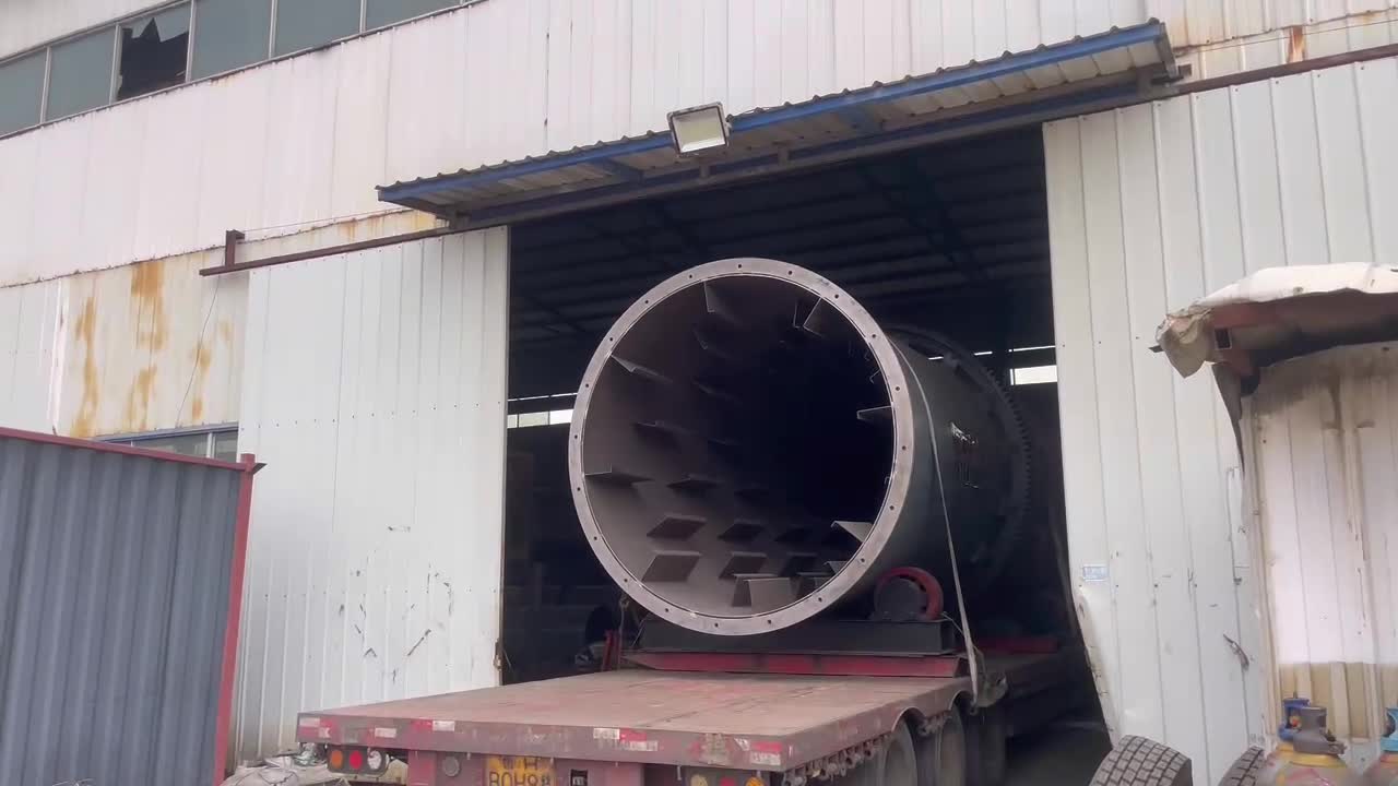 二手有機肥滾筒烘干機 鋸末秸稈內熱式烘干糧食設備機械 受熱均勻