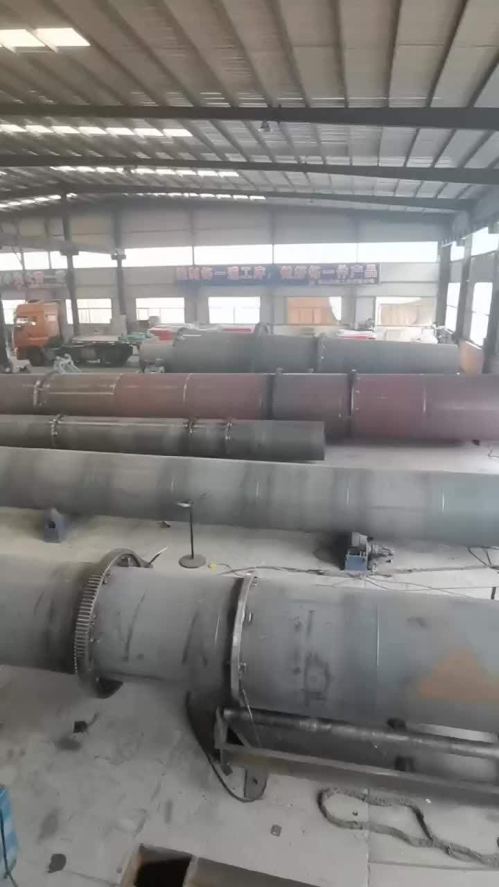 二手沙子滚筒烘干机 焦炭污泥内热式烘干矿渣干燥设备 传导式加热