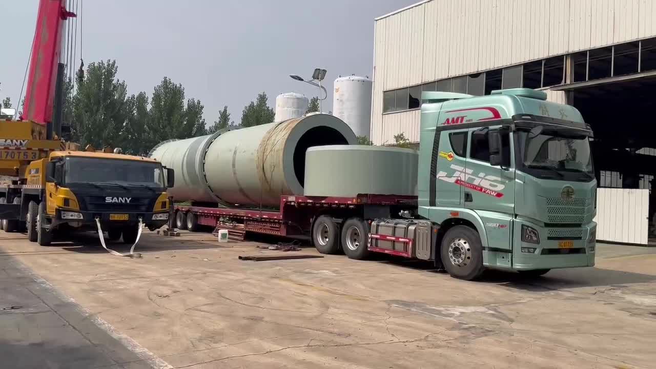 二手有机肥滚筒烘干机 木屑锯末回转式烘干粮食干燥设备 传导式加热