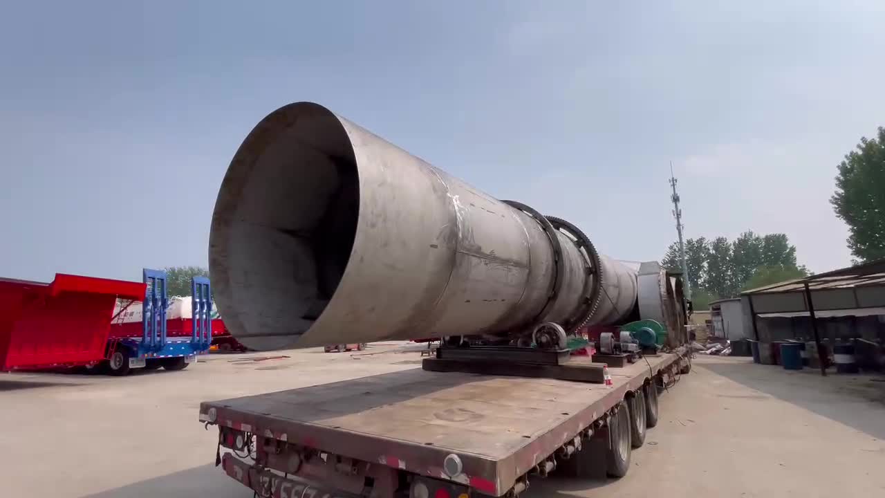 二手矿渣滚筒烘干机 河沙污泥内热式烘干焦炭干燥设备 生产供应